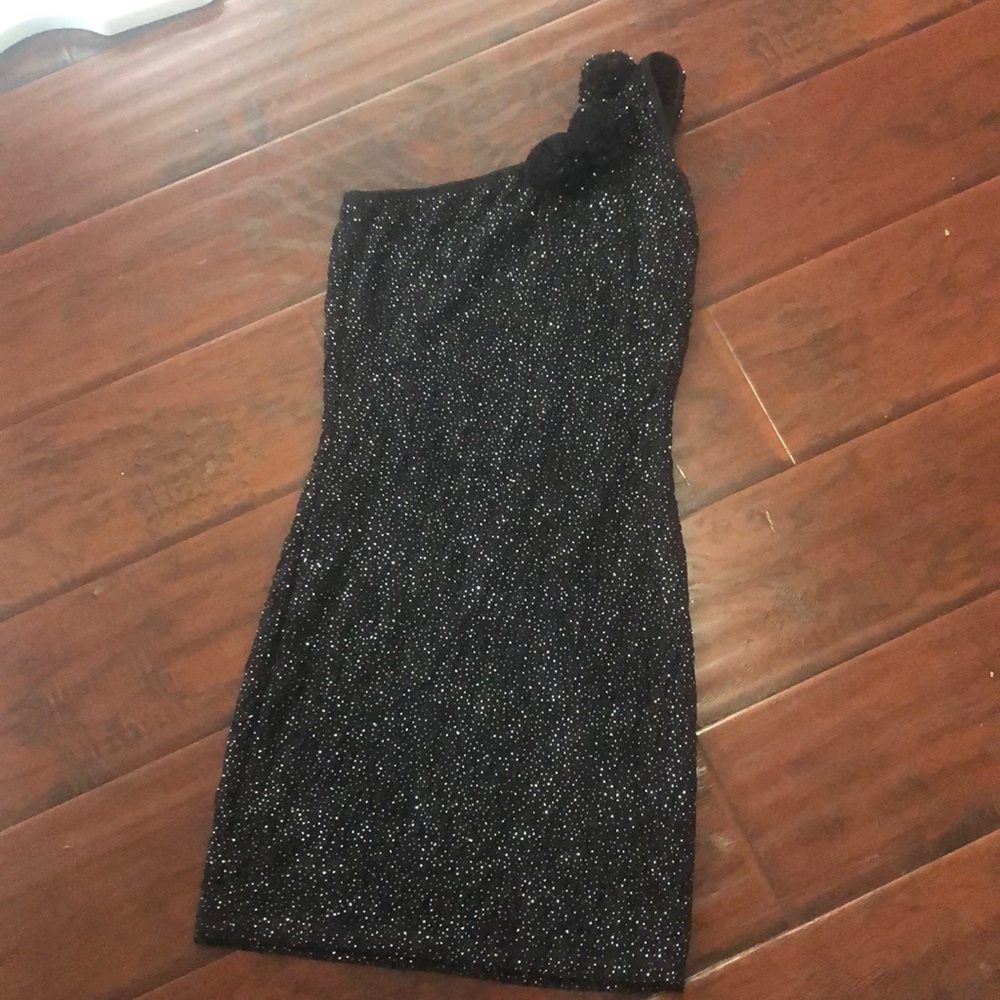 Glitter mini dress